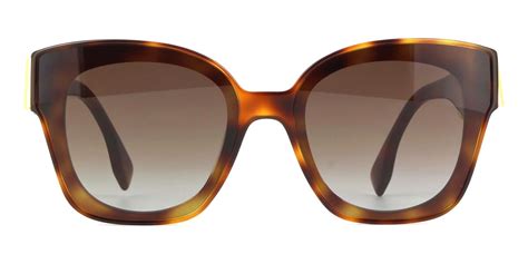 Fendi First FE40098I Square Sunglasses 